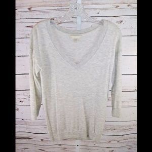 Banana Republic light grey sweater